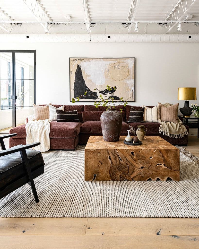 Sheesham wood coffee table