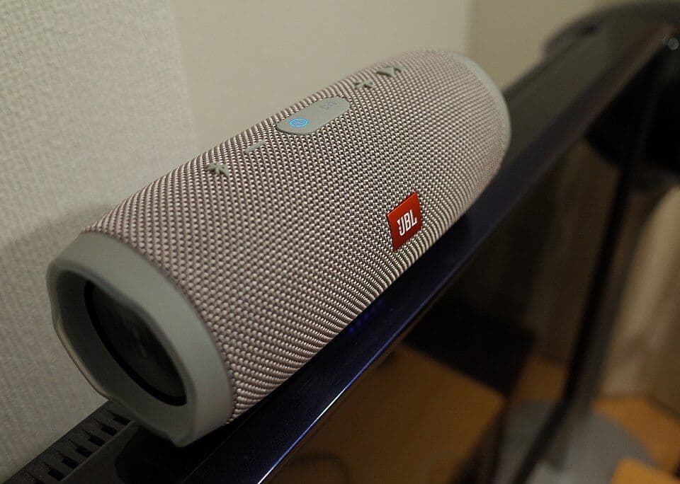 JBL party speaker with mic
